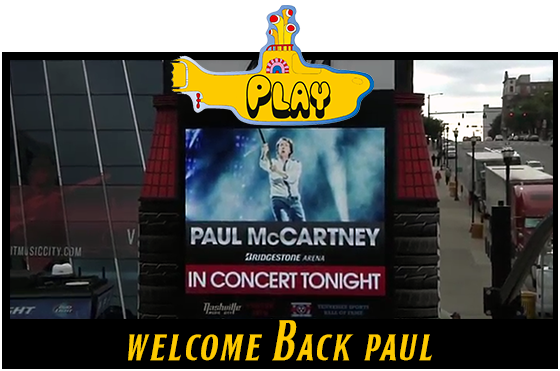 Welcome Back Paul McCartney - The WannaBeatles